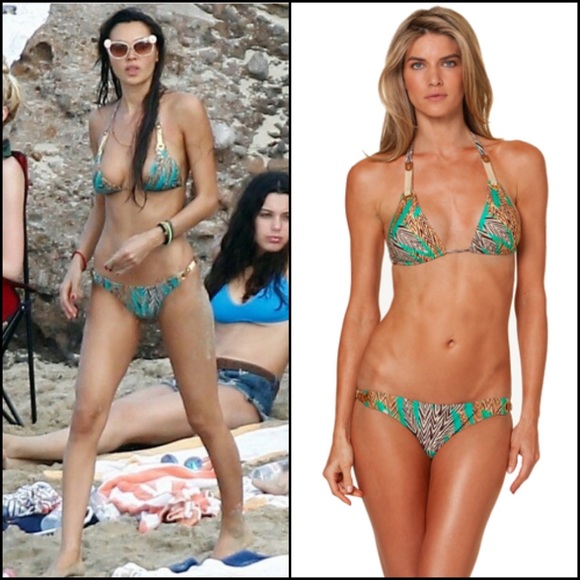 Vix Other - ViX Paula Hermanny Lotus Bikini Swim Suit Set